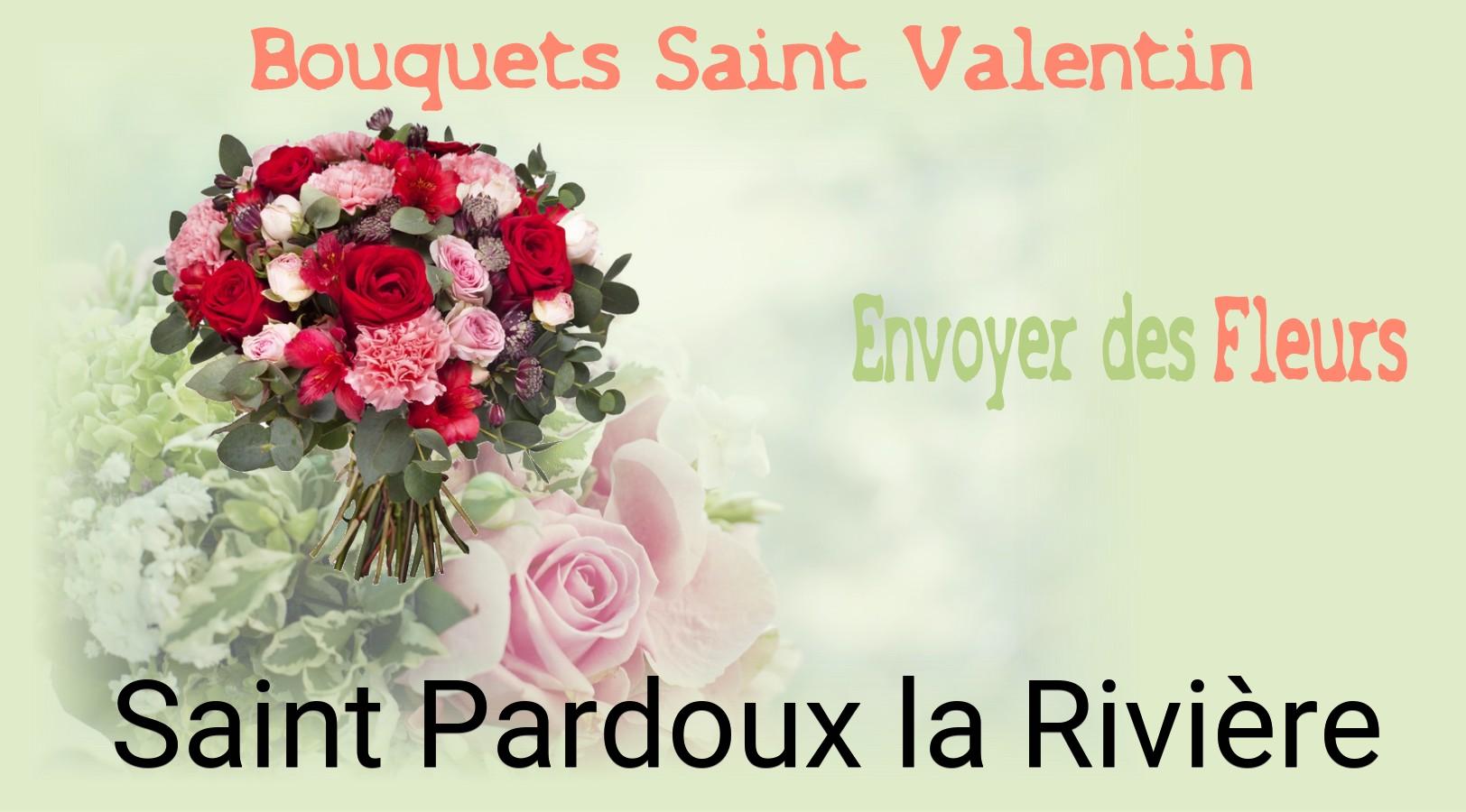 Roses de Saint-Valentin livrées à Saint-Pardoux-la-Rivière